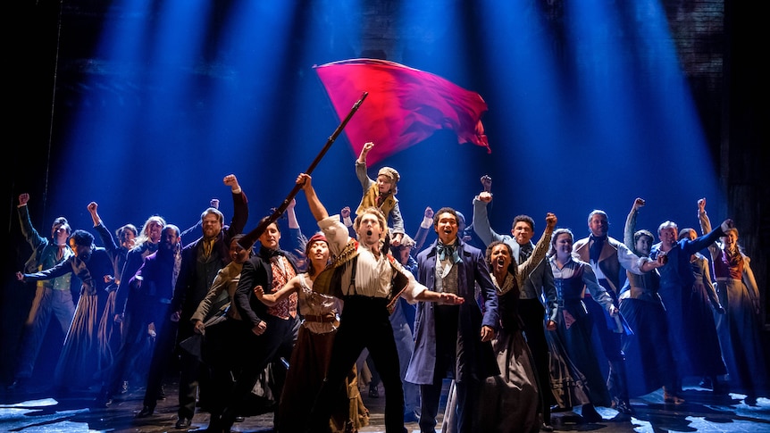 The North American touring cast of Les Miserables.