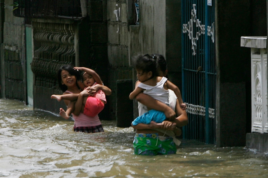 Cyclone Saola brings heavy rains and flooding to the Philippines
