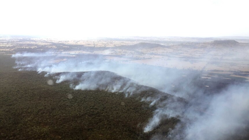 The Barnawartha fire was about 50km in length, the CFA said.