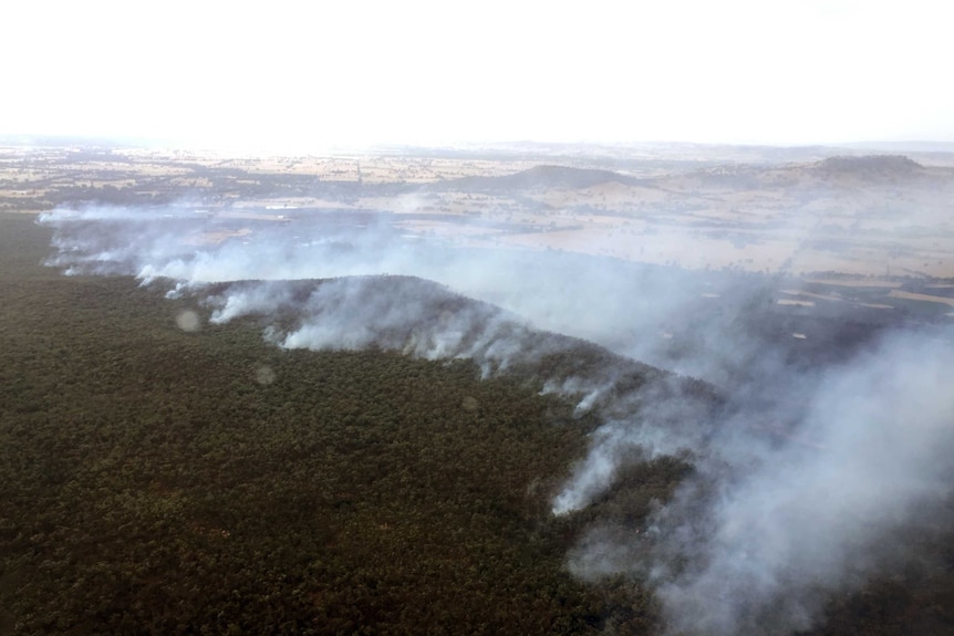 The Barnawartha fire was about 50km in length, the CFA said.