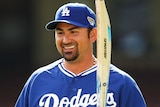 LA Dodgers player Adrian Gonzalez at the SCG