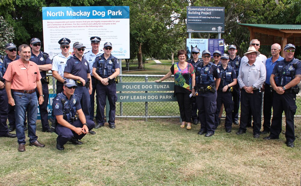 Mackay offleash area renamed in honour of fallen police dog ABC News