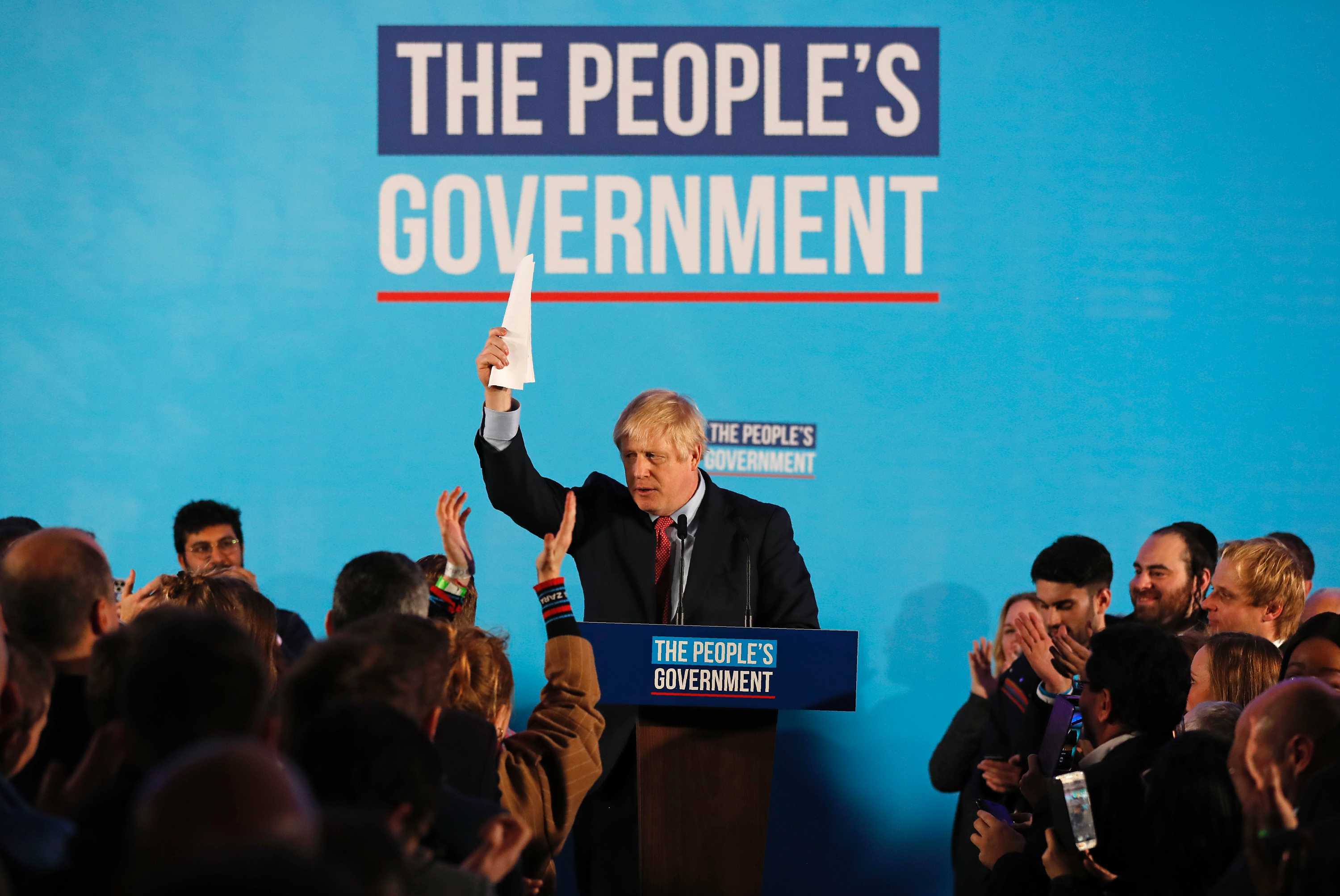 Boris Johnson Hails Historic UK Election Win And Promises Brexit ...