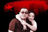 杨恒均与妻子袁小靓。
