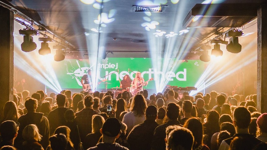 G Flip performing at the BIGSOUND triple j Unearthed showcase at Famous Nightclub, Brisbane 2018