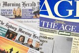 Compact editions of the Sydney Morning Herald and The Age.