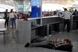 Passengers stranded at Bali Airport after ash cloud