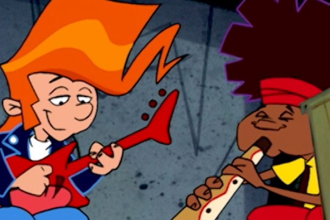 Still image from cartoon series.