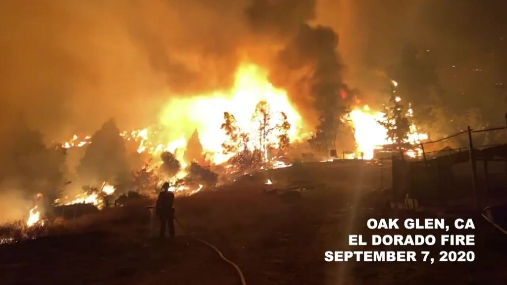 Fire Crews Working To Distinguish Wildfires Burning In El Dorado Abc News