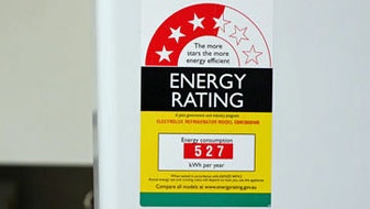 Energy star rating system (File image: ABC News Damien Larkins)