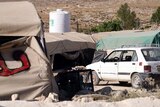 Tents at Susiya village
