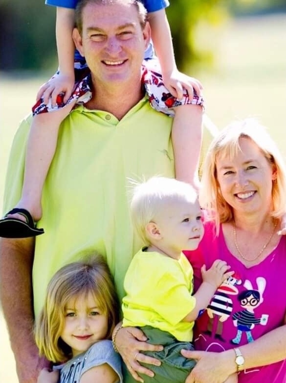 Anna Rogers and her family.