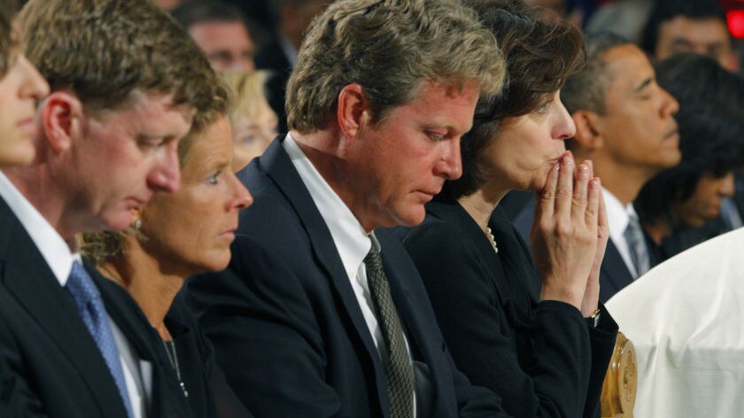 Senator Ted Kennedy, "the lion of the US Senate," leaves behind widow Vicki and their children