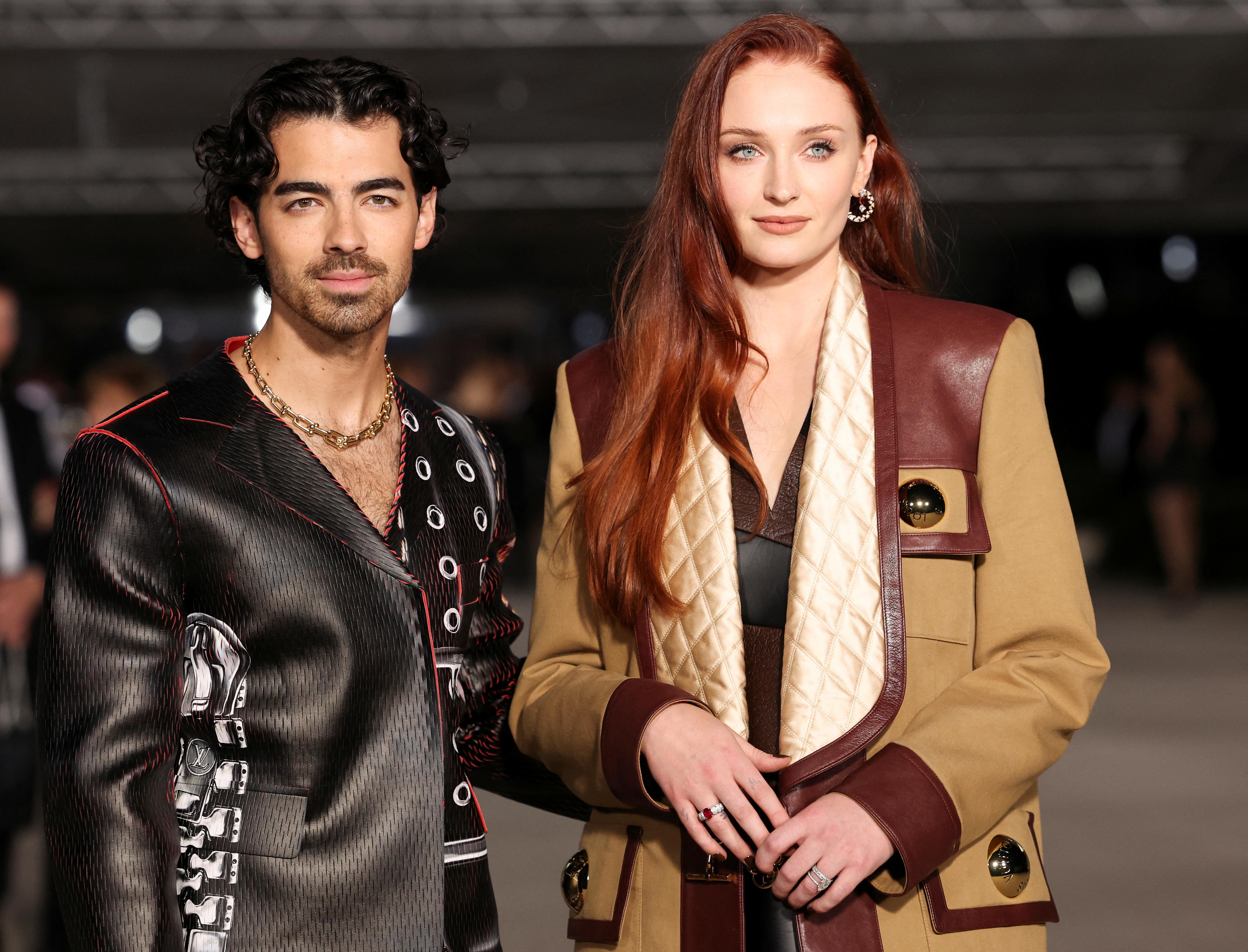 Sophie Turner and Joe Jonas attend the gala