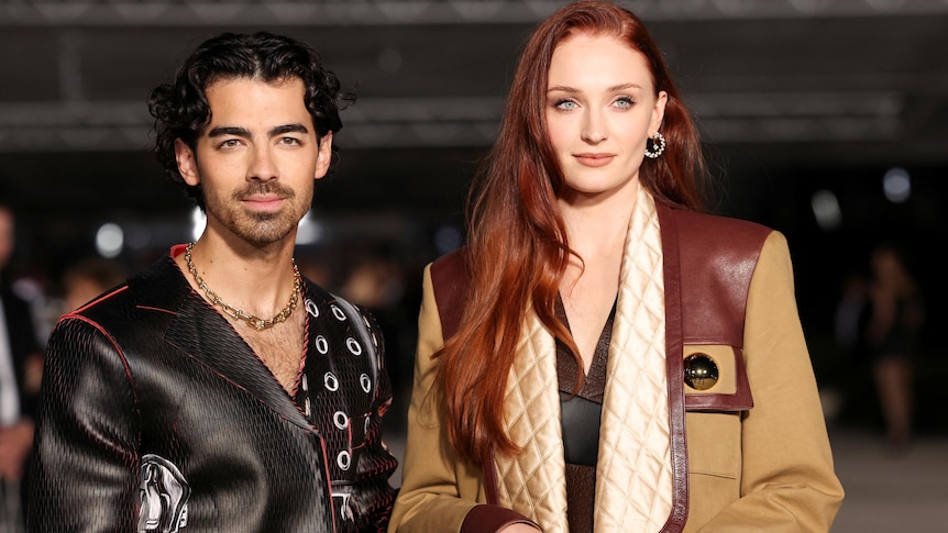 Sophie Turner and Joe Jonas attend the gala