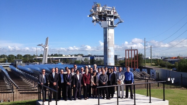 SolarPACES committee members in Newcastle, including CSIRO Chief Executive Megan Clark.