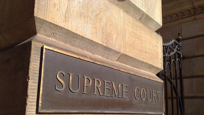 Supreme Court sign
