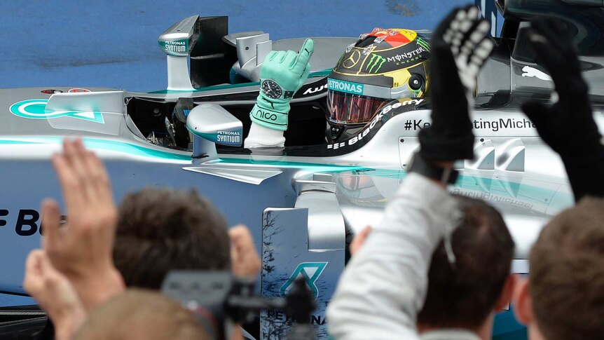 Rosberg laps up applause after winning German Grand Prix