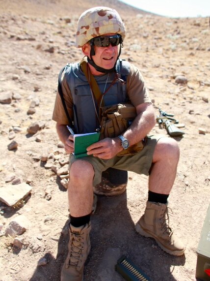 War correspondent Chris Masters