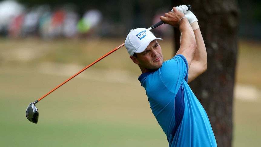 Martin Kaymer leads US Open