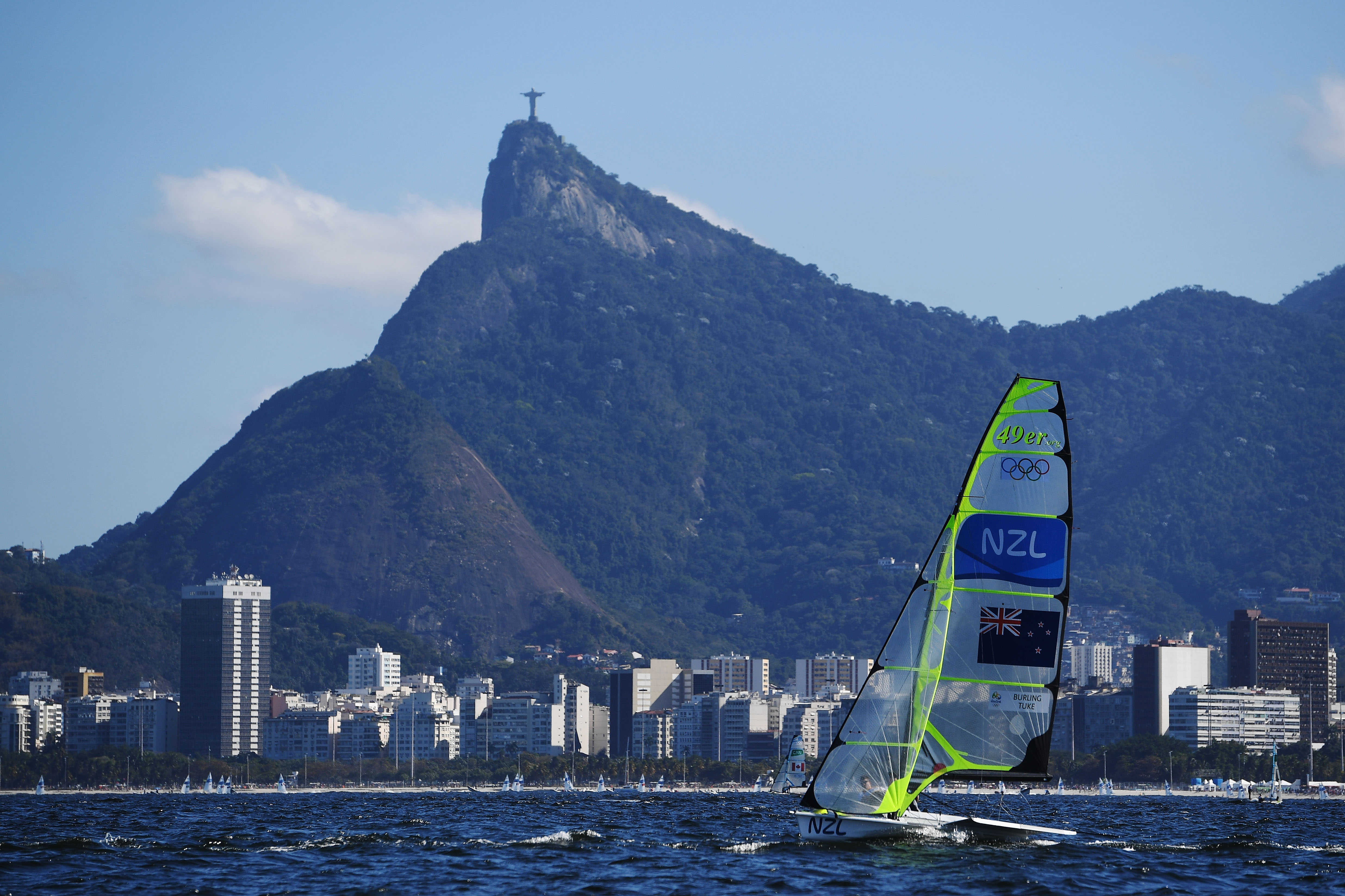 Peter Burling and Blair Tuke compete in Rio