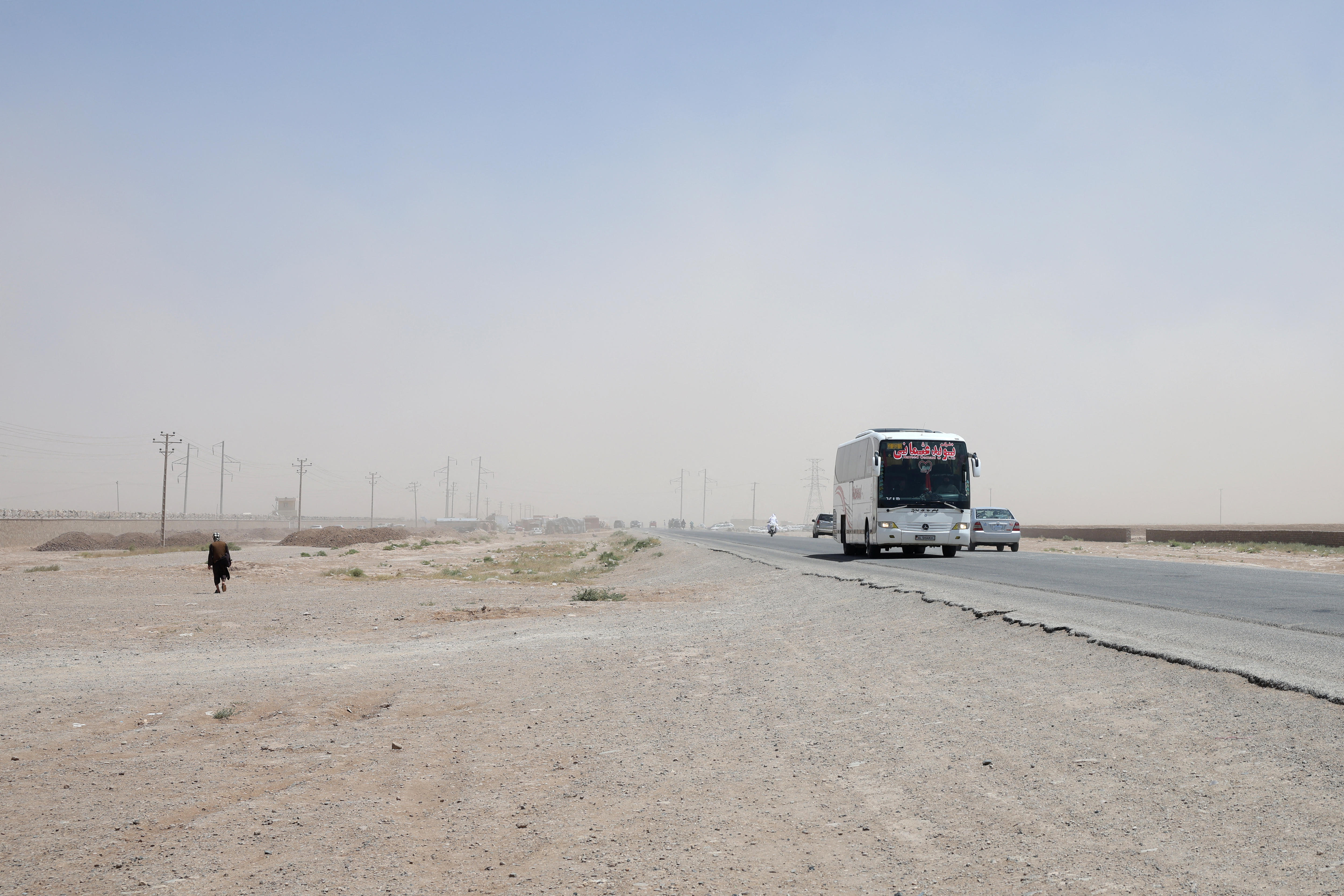 A bus in Afghanistan 