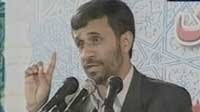Iranian President Mahmoud Ahmadinejad says Iran will not give up its nuclear rights (file photo).