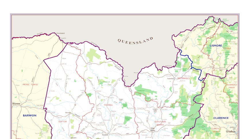 NSW government boundary changes