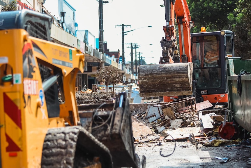 Cleaning up after flood