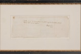 A rare letter written by Mozart