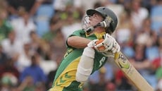 Verbal stoush ... AB de Villiers (File photo)