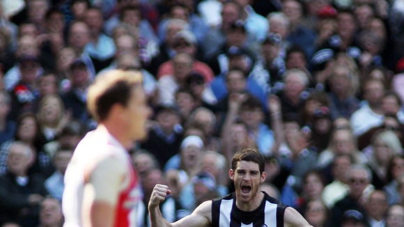 Goldsack opens scoring for Collingwood