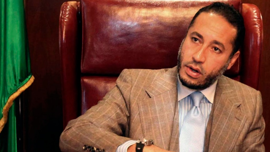 Saadi Gaddafi has entered Niger, the country's justice minister said