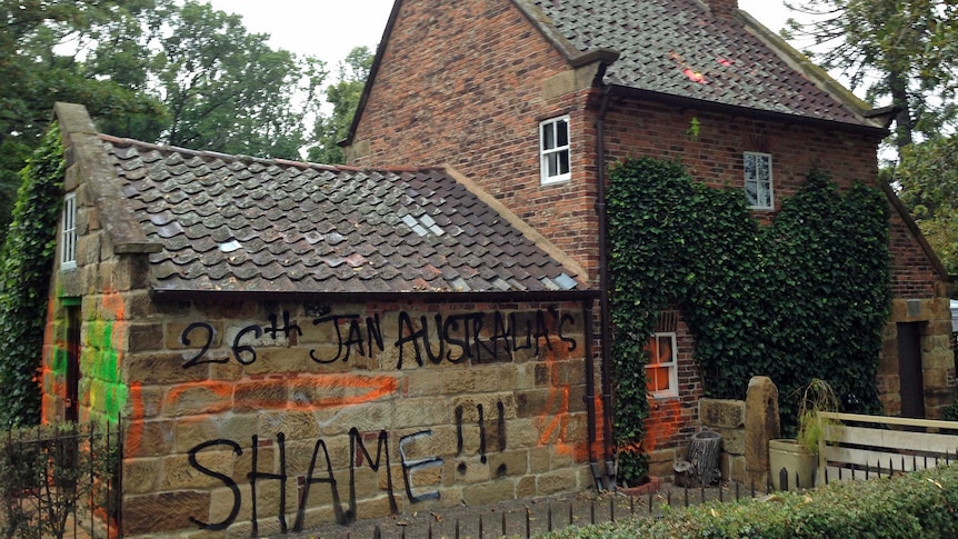 Melbourne's Cooks' Cottage vandalised