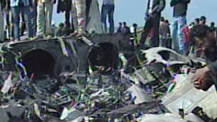 The jet crashed about 40 kilometres outside Benghazi.