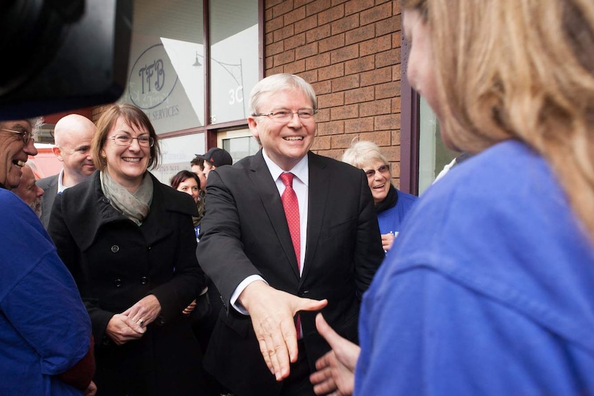 Kevin Rudd's proposal to elect the federal parliamentary Labor leader is a masterstroke (AAP)