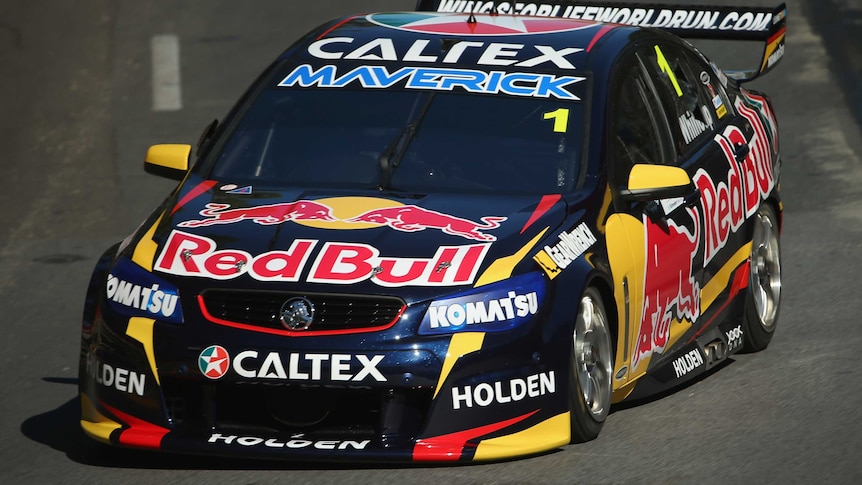 Jamie Whincup wins race one in Adelaide