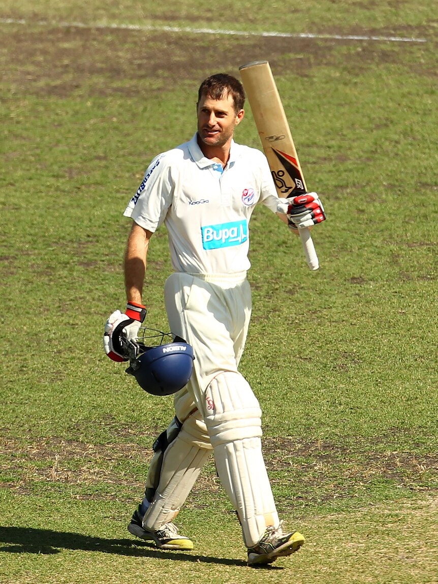 Hitting out: Simon Katich said Michael Clarke's influence helped keep him out of the national side.
