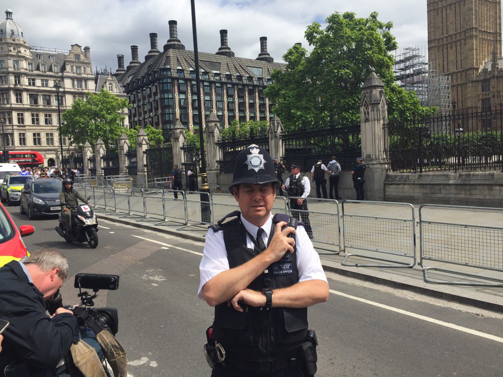 Man with knife arrested outside UK Parliament, police say - ABC News
