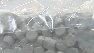 Police say they seized ecstasy, ice and heroin in the raids. (File photo)