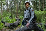 National Parks and Wildlife Service team leader for rangers Matthew Wiseman in Tooloom National Park.