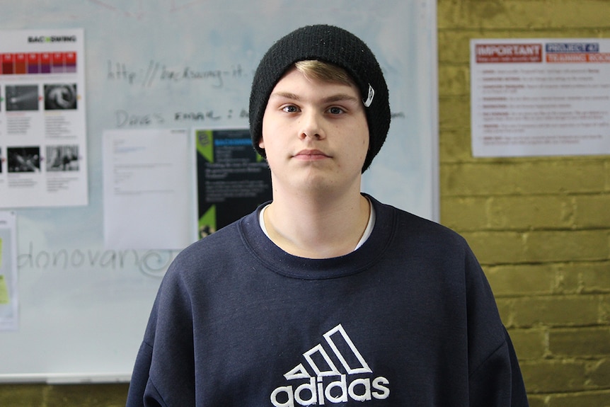 Jacob Gunton-Jones, participant of Youth Connect program