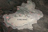 Detention camps dotted over Xinjiang