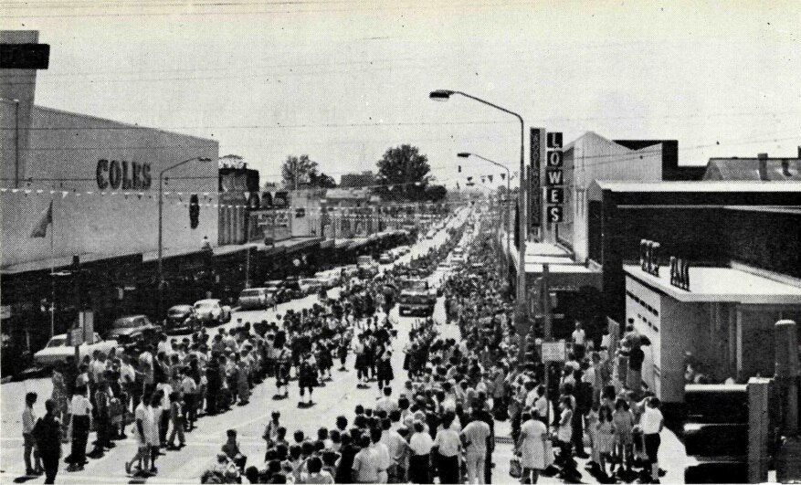 Macquarie Street in 1970