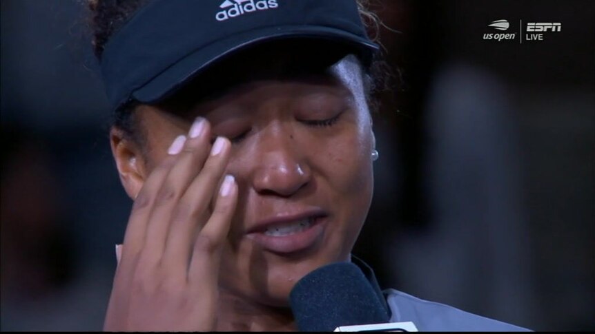 I'm sorry it had to end like this: Tearful Osaka wins first Grand Slam