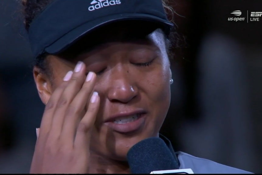I'm sorry it had to end like this: Tearful Osaka wins first Grand Slam