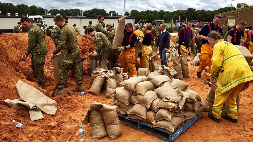 Sandbagging at Two Wells