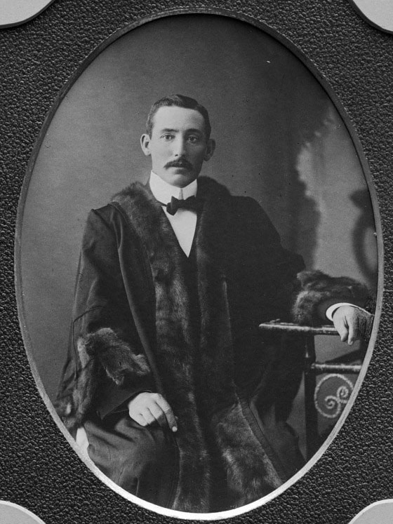 The first South Perth Municipal Council was formed in 1902. This portrait is of inaugural mayor, Joseph Charles.