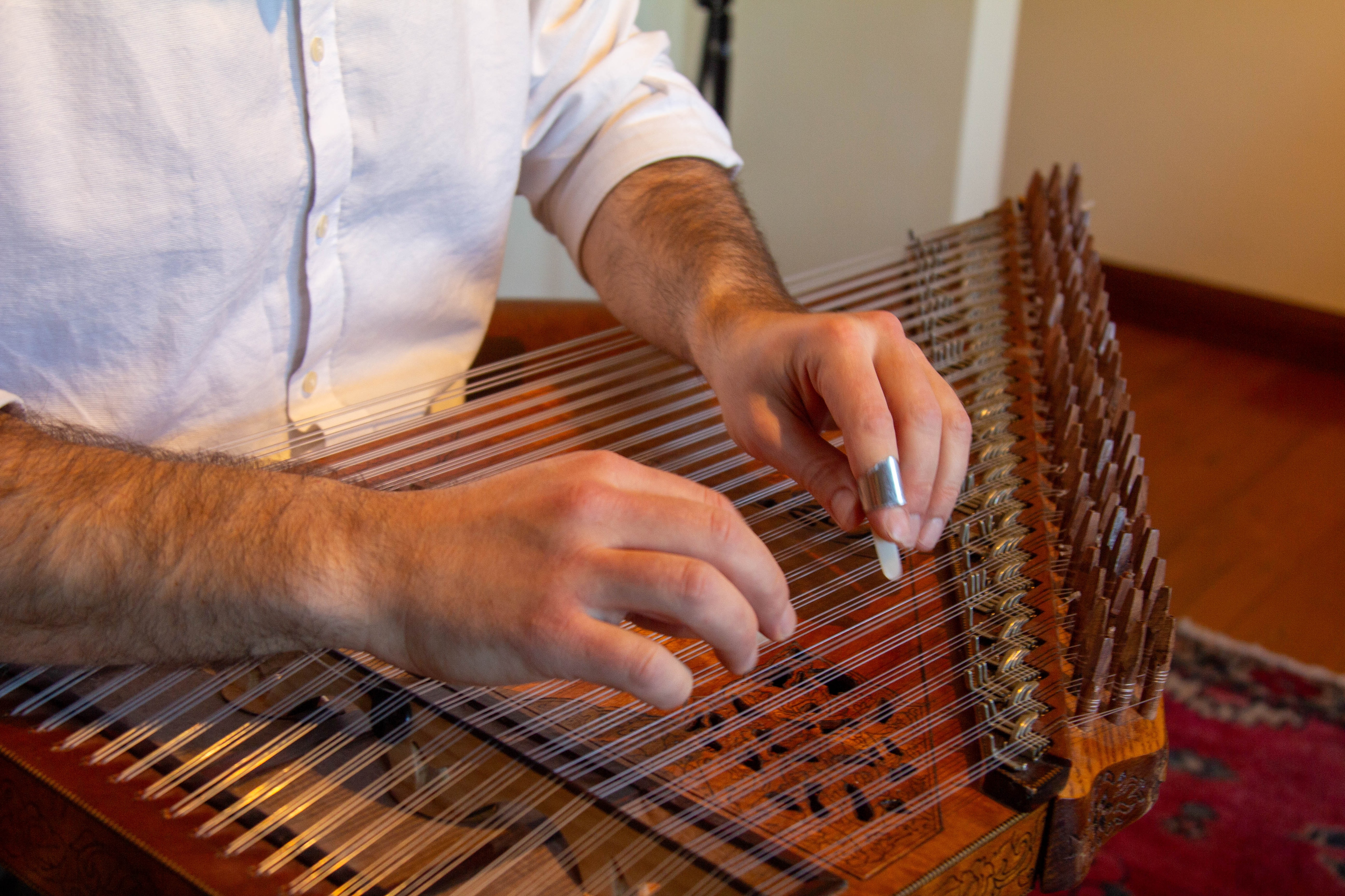 Tarik had to break his favourite rare instrument to make another