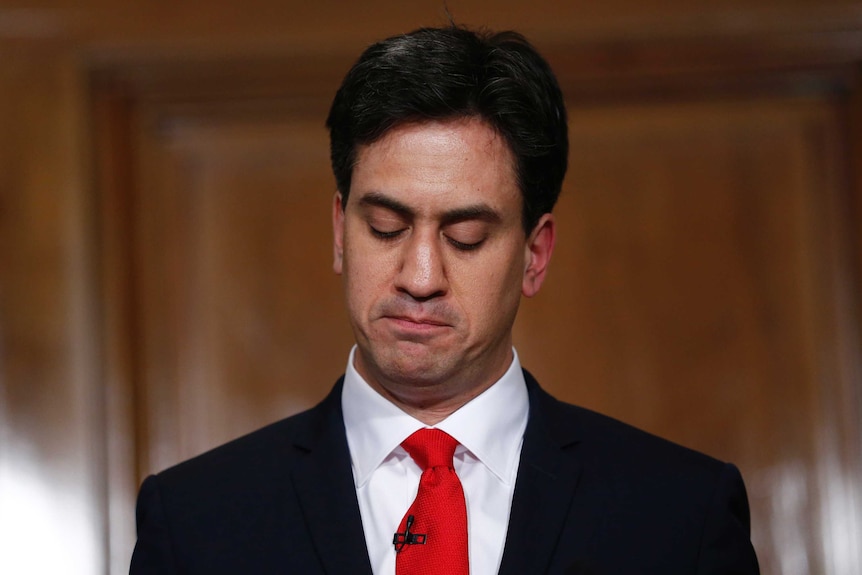 Ed Miliband resignation